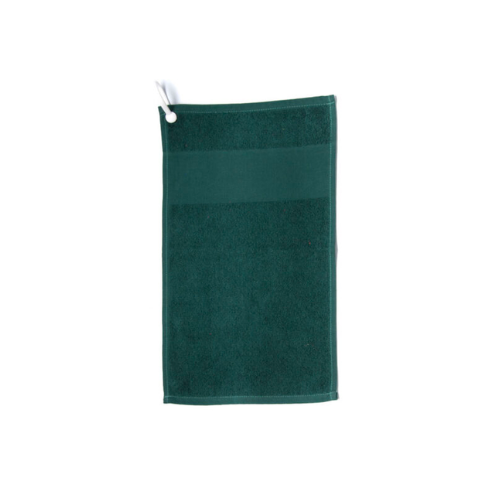 Plain Golf Towel Dark Green SA GOLF ONLINE