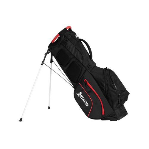 Srixon Golf Carry Stand Bag Blk/Red With Extras on sale And Balls