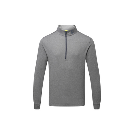 FJ Hypermania Midlayer - Heather Grey - SA GOLF ONLINE