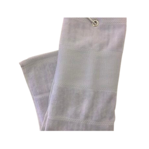 Plain Trifold Towel - Grey - SA GOLF ONLINE