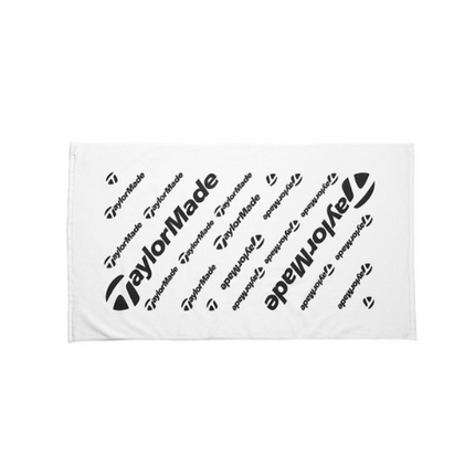 TaylorMade Tour White Towel - SA GOLF ONLINE