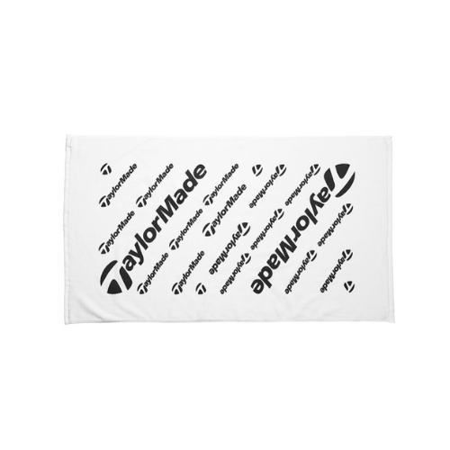 TaylorMade Tour White Towel - SA GOLF ONLINE