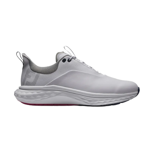FJ Quantum Golf Shoes - White/Grey/Pink - SA GOLF ONLINE