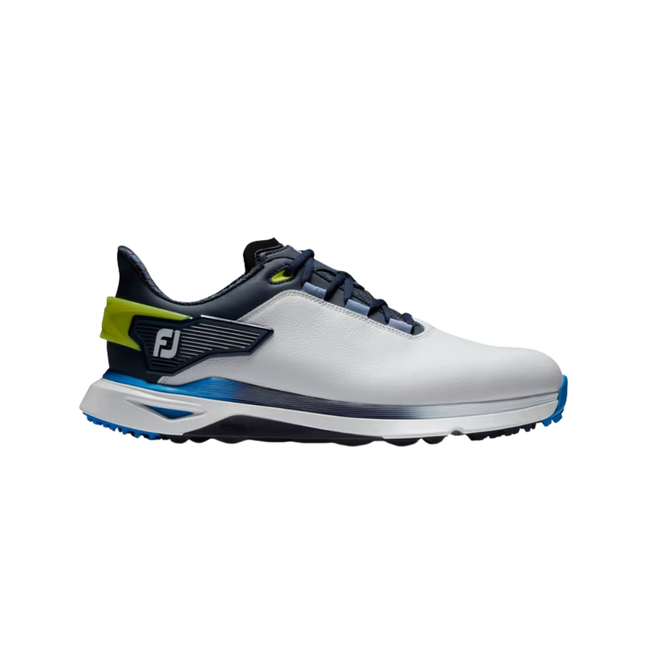 FootJoy ProSLX Golf Shoes - White/Navy/Lime (56914)