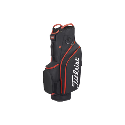 Titleist 14 Cart Bag - Black/Red - SA GOLF ONLINE