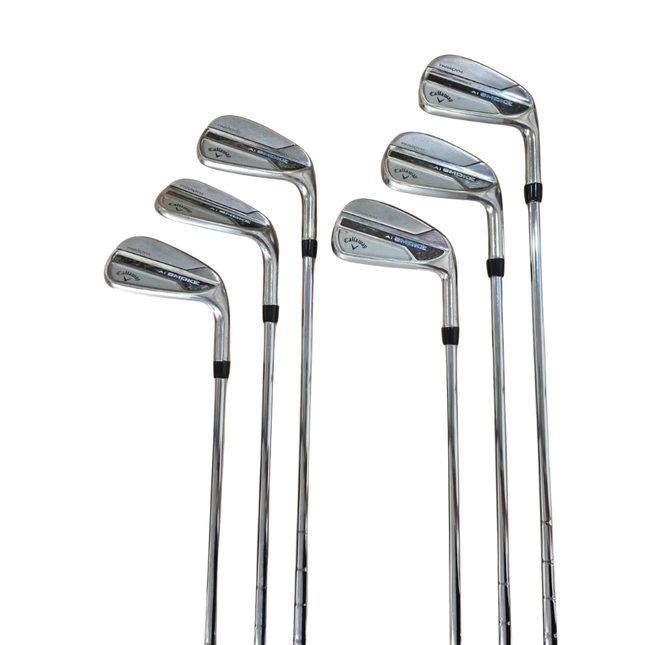 Callaway Paradym Ai Smoke Regular Irons (6-SW) - Pre-Owned