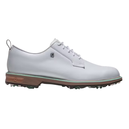 Footjoy Premiere Series White/Chestnut/Aqua Marine 2026 - SA GOLF ONLINE