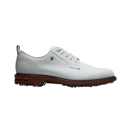 Footjoy Premiere Series Field - White/Brown (53986) - SA GOLF ONLINE
