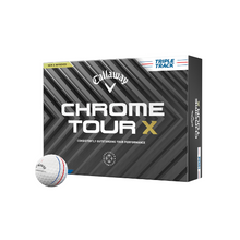 Load image into Gallery viewer, Callaway Chrome Tour X Triple Track Golf Balls - Dozen