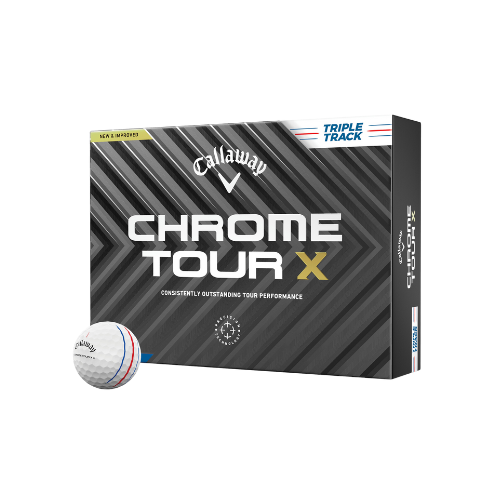 Callaway Chrome Tour X Triple Track Golf Balls - Dozen