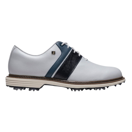 FootJoy Premiere Packard Golf Shoes – White/Navy 54563