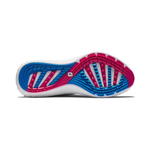 Footjoy Quantum Ladies Golf Shoe - White/Pink (97807) - SA GOLF ONLINE
