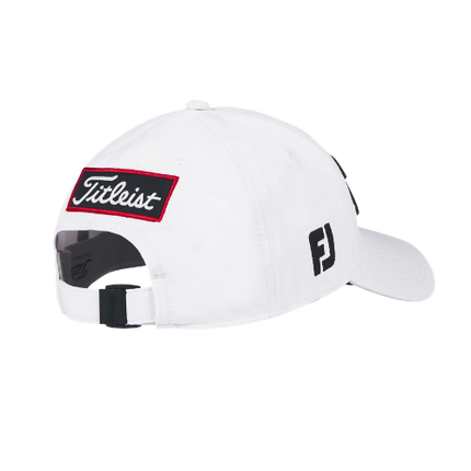 Titleist Men's Golf Cap -  Tour Performance (White/Black) - SA GOLF ONLINE