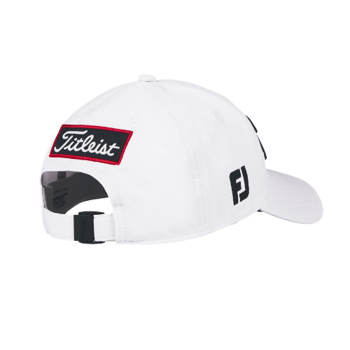 Titleist Men's Golf Cap -  Tour Performance (White/Black) - SA GOLF ONLINE