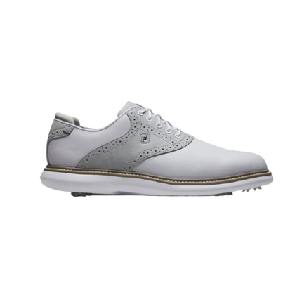 Footjoy Traditions- White/Grey/White (57957) - SA GOLF ONLINE