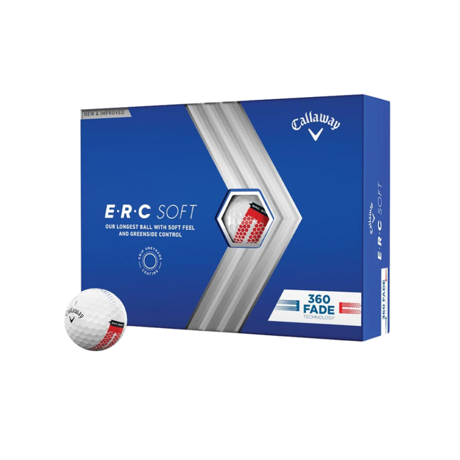 Callaway ERC Soft 360 Fade White Golf Balls