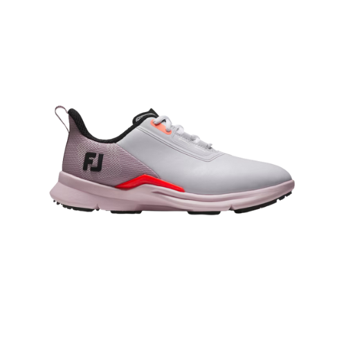 Footjoy Ladies Fuel Golf Shoes-White/Pink/Coral - SA GOLF ONLINE