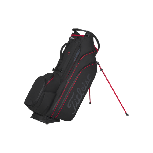 Titleist Hybrid 14 StaDry Stand Bag - Black/Red - SA GOLF ONLINE