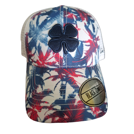 Black Clover Men's Caps - Premium Clover Tropical