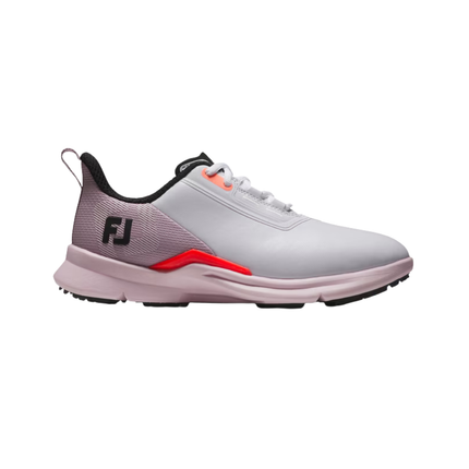 FootJoy Fuel Ladies Golf Shoe - White/Pink/Coral (90884)