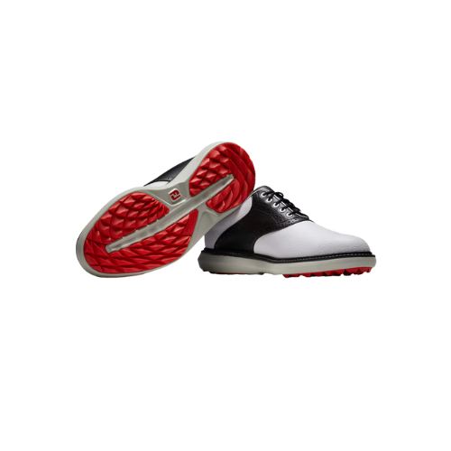 Footjoy Traditions- White/Black/Grey - SA GOLF ONLINE