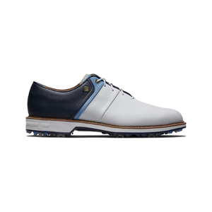 FootJoy Premiere Packard Golf Shoes - White/Blue/Navy - SA GOLF ONLINE