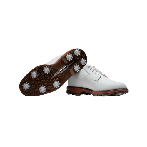 Footjoy Premiere Series Field - White/Brown (53986) - SA GOLF ONLINE