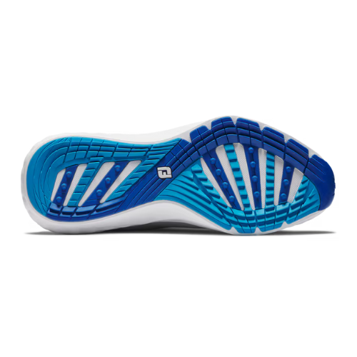 FJ Quantum Golf Shoes - Grey / White / Blue - SA GOLF ONLINE