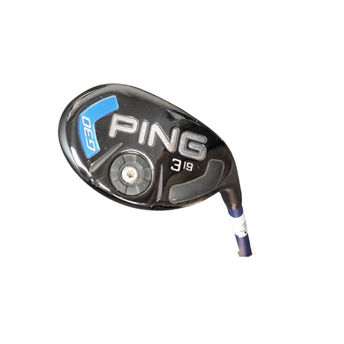Ping G30   19°- 3 Hybrid/Rescue . Right Handed - Graphite Ping TFC 419 . High Balance Point R-flex Shaft - (Second-Hand) (#HR/6) - SA GOLF ONLINE