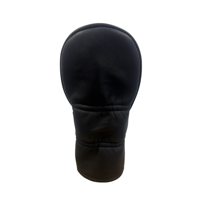 Bombs Driver Cover - Genuine Black Leather