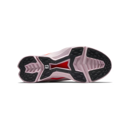 FootJoy Fuel Ladies Golf Shoe - White/Pink/Coral (90884)