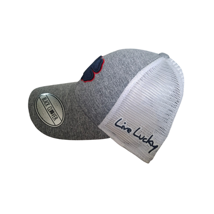 Black Clover Men's Caps - Live Lucky Charcoal