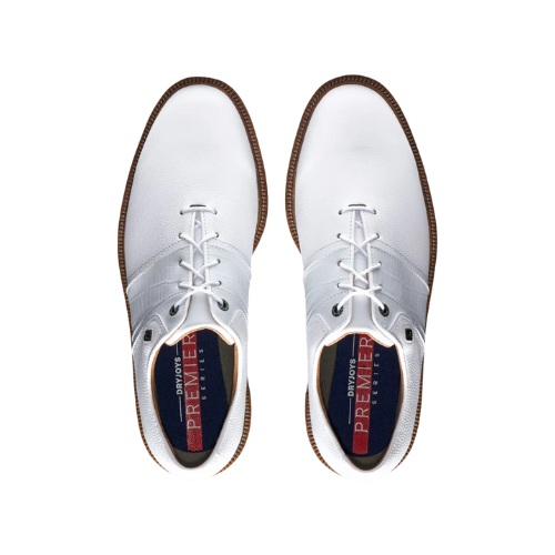 Footjoy Premiere Packard Men's Shoes - White - SA GOLF ONLINE
