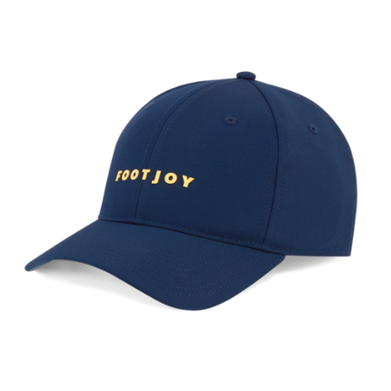 FJ Golf Cap - FOOT JOY Fashion Cap (Navy/Sunshine) - SA GOLF ONLINE