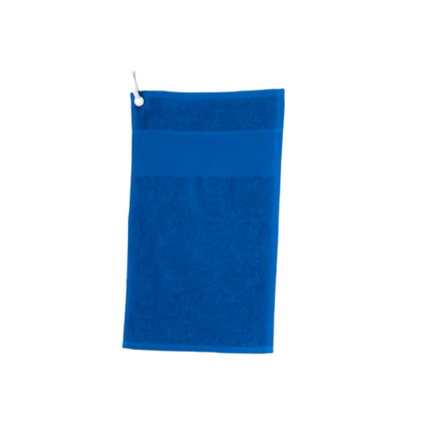 Plain Golf Towel - Blue - SA GOLF ONLINE