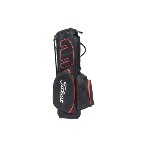 Titleist Players 5 StaDry Stand Bag - Black/Red - SA GOLF ONLINE