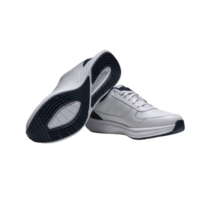 Footjoy Hamptons Golf Shoes - White/Navy