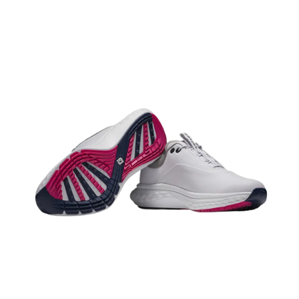 FJ Quantum Golf Shoes - White/Grey/Pink - SA GOLF ONLINE