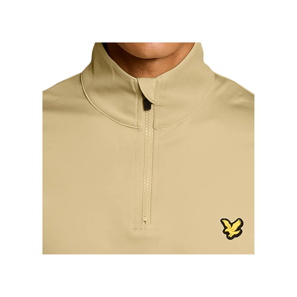 Lyle & Scott Golf Core Quarter Zip Midlayer - Mojave