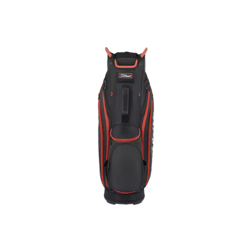Titleist 14 Cart Bag - Black/Red