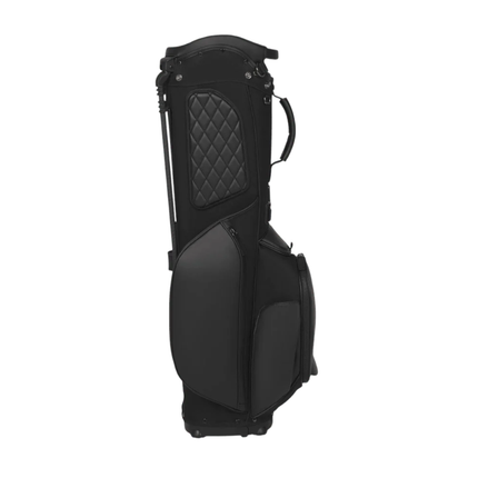 Titleist LinksLegend Herringbone Members Bag – Black/Black/Silver