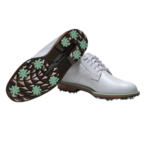 Footjoy Premiere Series White/Chestnut/Aqua Marine 2026 - SA GOLF ONLINE
