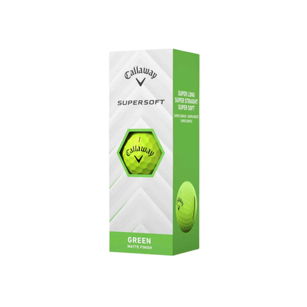 Callaway Supersoft Golf Balls - Green