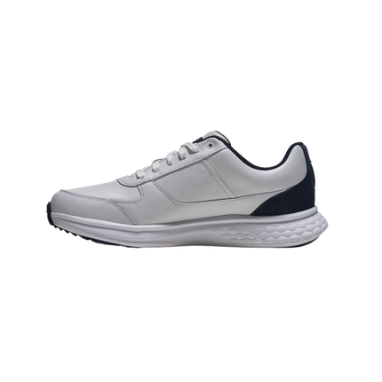 Footjoy Hamptons Golf Shoes - White/Navy