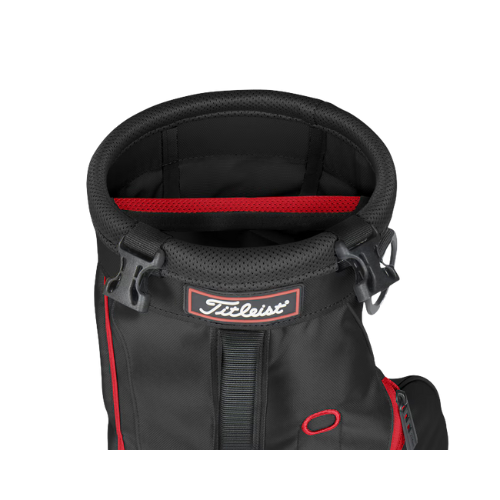 Titleist Carry Bag - Black/Red - SA GOLF ONLINE
