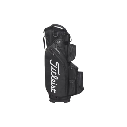 Titleist 14 Cart Bag - Black - SA GOLF ONLINE