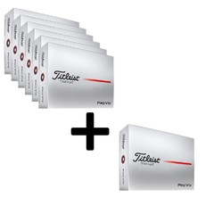 6 Dozen Titleist Prov1x Golf Balls + 1 Dozen Free - SA GOLF ONLINE