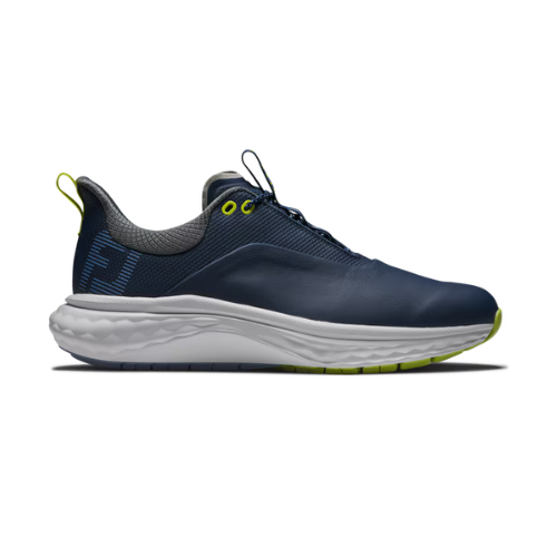 FJ Quantum Golf Shoes - Navy / White / Lime - SA GOLF ONLINE