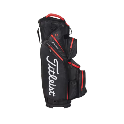 Titleist Cart 14 Stadry Black/Red Cart Bag