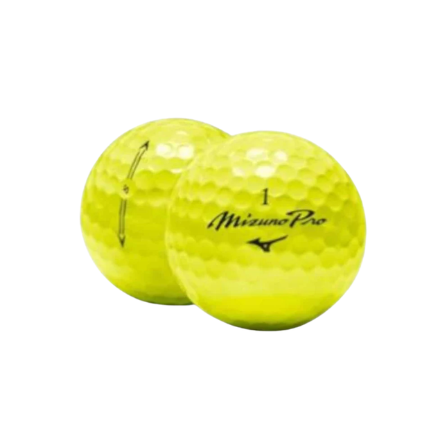 Mizuno Pro S Yellow Golf Balls